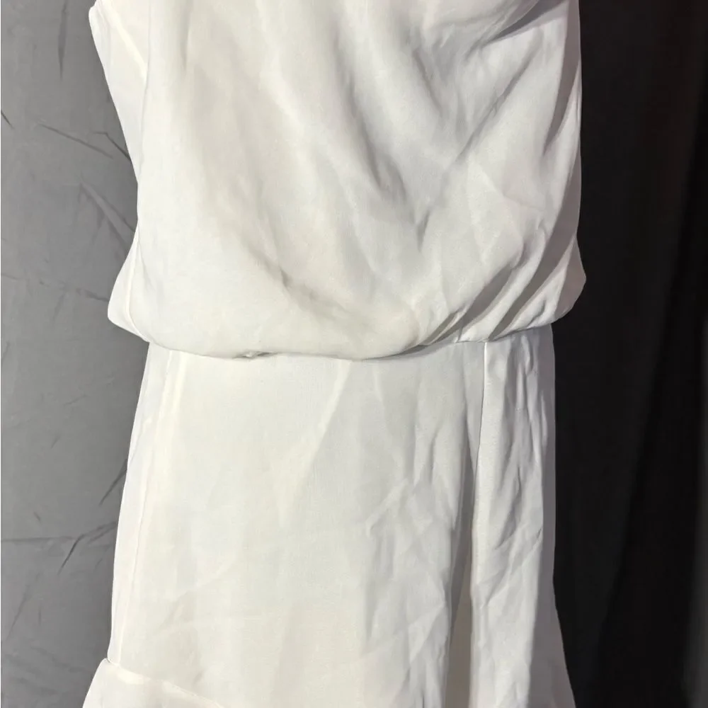 L New She + Sky Spaghetti Strap Cowl Neck Romper NWT Size Large